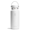 32 oz Wide Mouth Hydro Flask W32CTS110 Water Bottles 32 oz / White