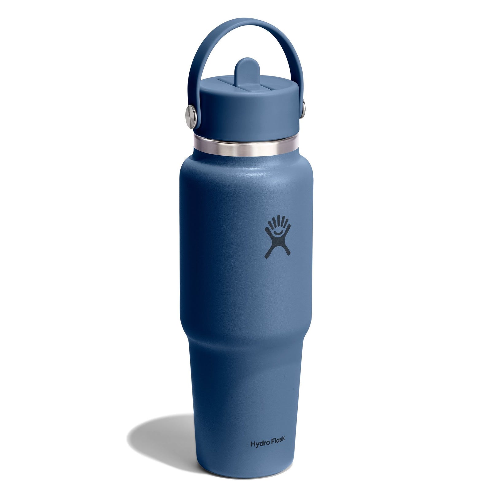 32 oz Wide Travel Bottle w/ Flex Straw Hydro Flask WT32CFS384 Water Bottles 32 oz / Harbor Blue