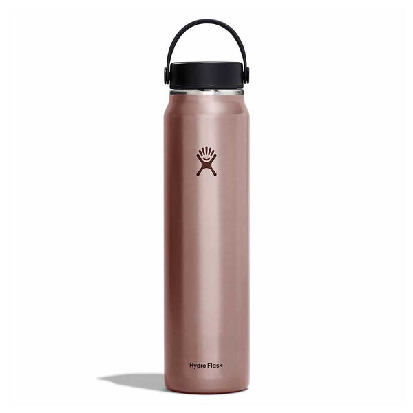 40 oz Lightweight Wide Mouth Hydro Flask LW40LWB088 Water Bottles 40 oz / Quartz