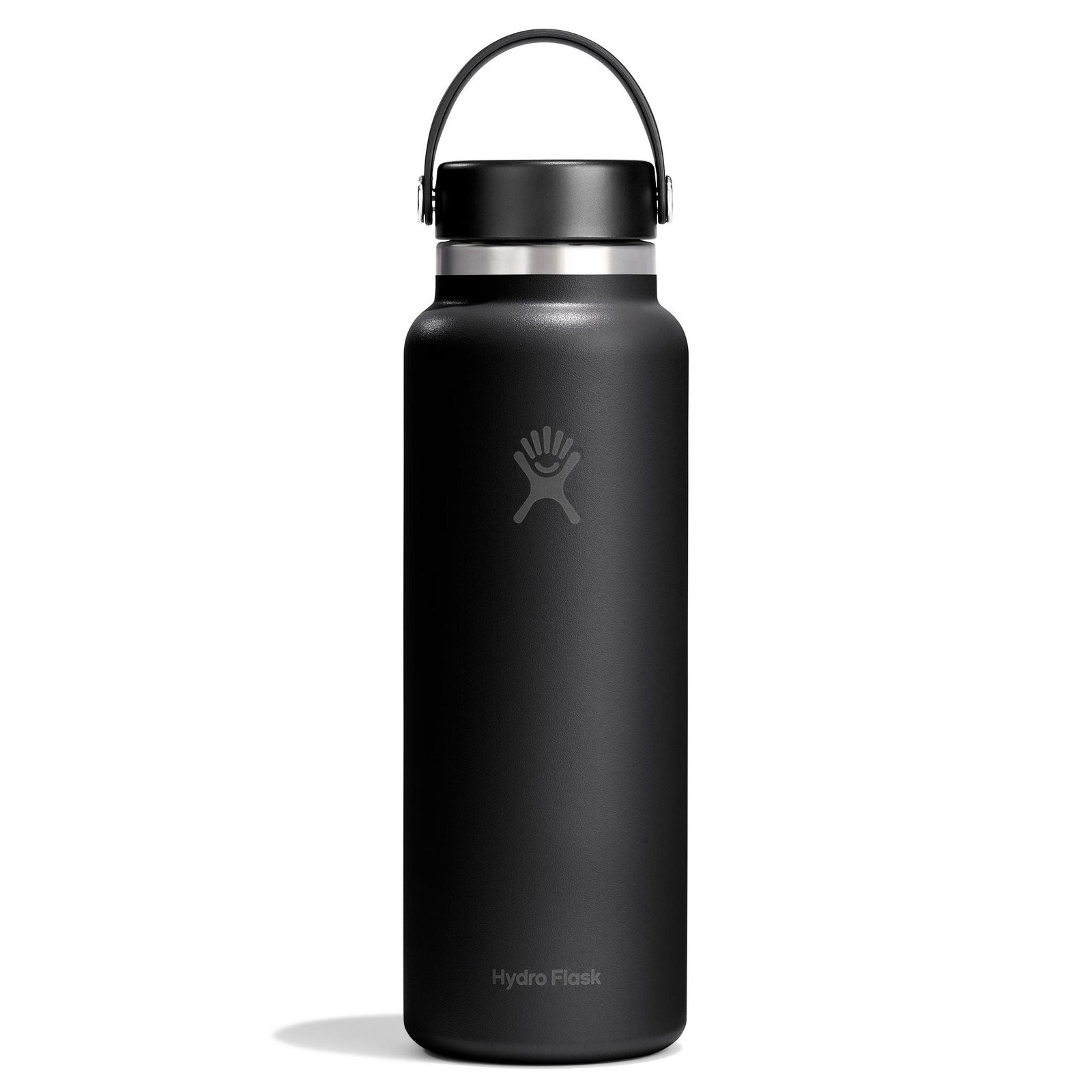 40 oz Wide Mouth Hydro Flask W40CTS001 Water Bottles 40 oz / Black