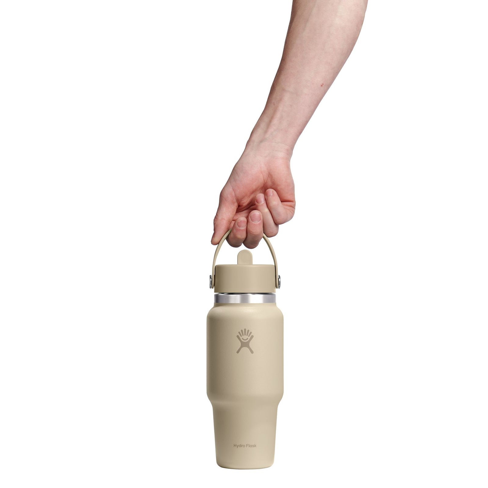 24 oz Bouche large avec bouchon en paille flexible