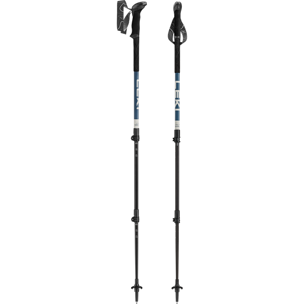 Makalu (Pair) Leki 65628491 Walking Poles 110-145cm / Stone Blue/Dark Warm Grey