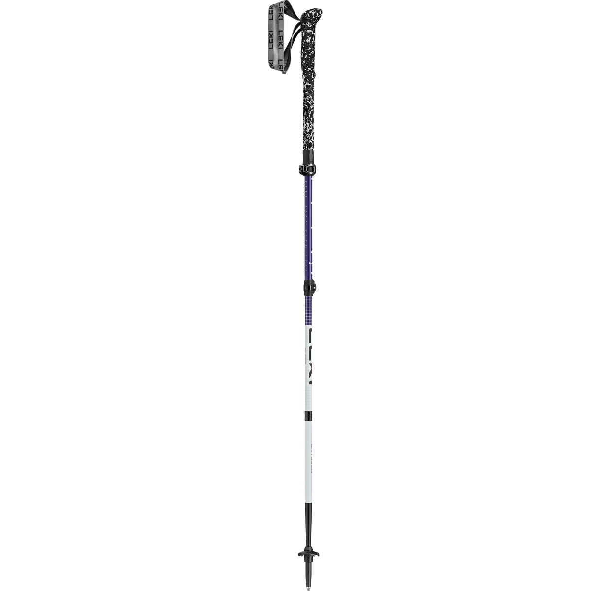 Skysolo FX Carbon Compact Leki 65627102C Walking Poles 100 - 120 cm / White Blue/Purple Black