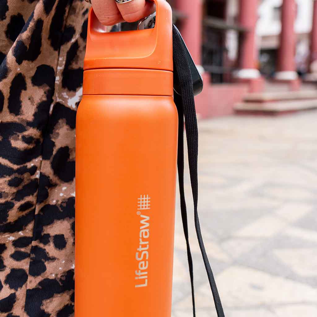 Lifestraw Go 1 Litre | Stainless Steel LifeStraw LSGV41SOPWW Water Filters 1 L / Orchid Pink