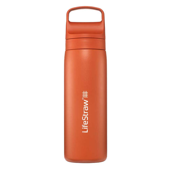 Lifestraw Go 500ml | Stainless Steel LifeStraw LSGV418KOWW Water Filters 500 ml / Kyoto Orange