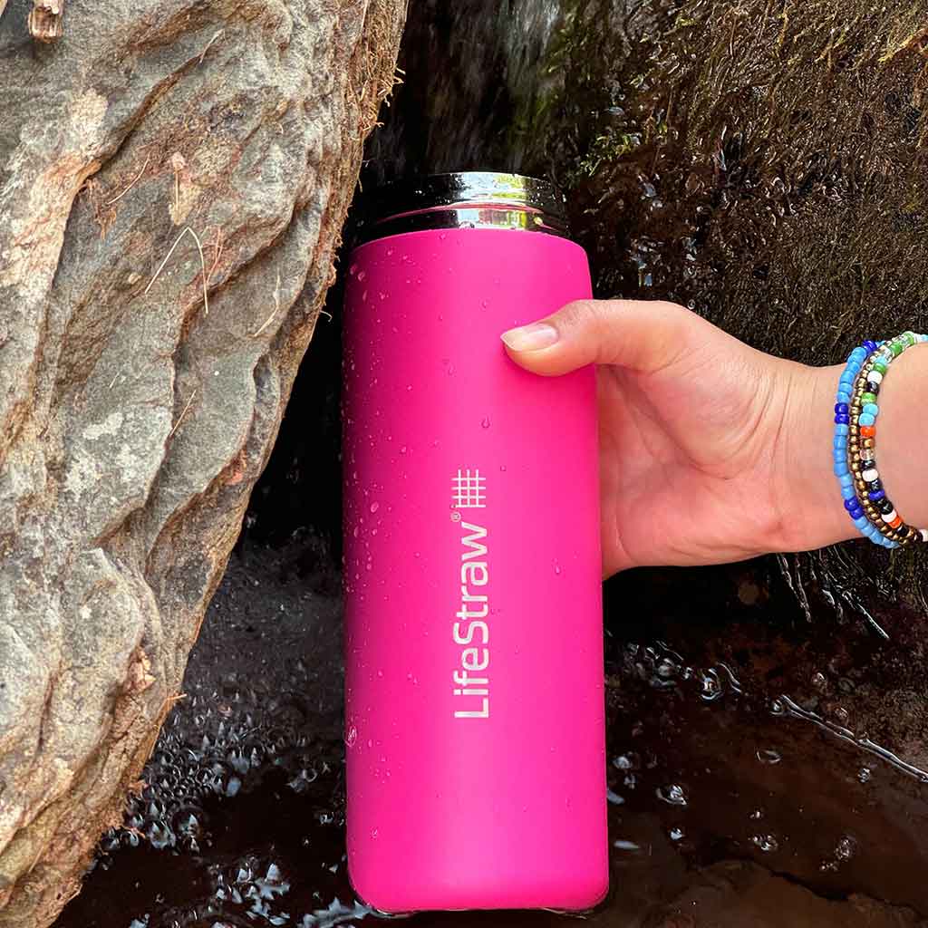 Lifestraw Go 500ml | Stainless Steel LifeStraw LSGV418KOWW Water Filters 500 ml / Kyoto Orange