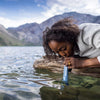 Peak Series Solo Straw LifeStraw LSPSSOLBWW Water Filters One Size / Mountain Blue