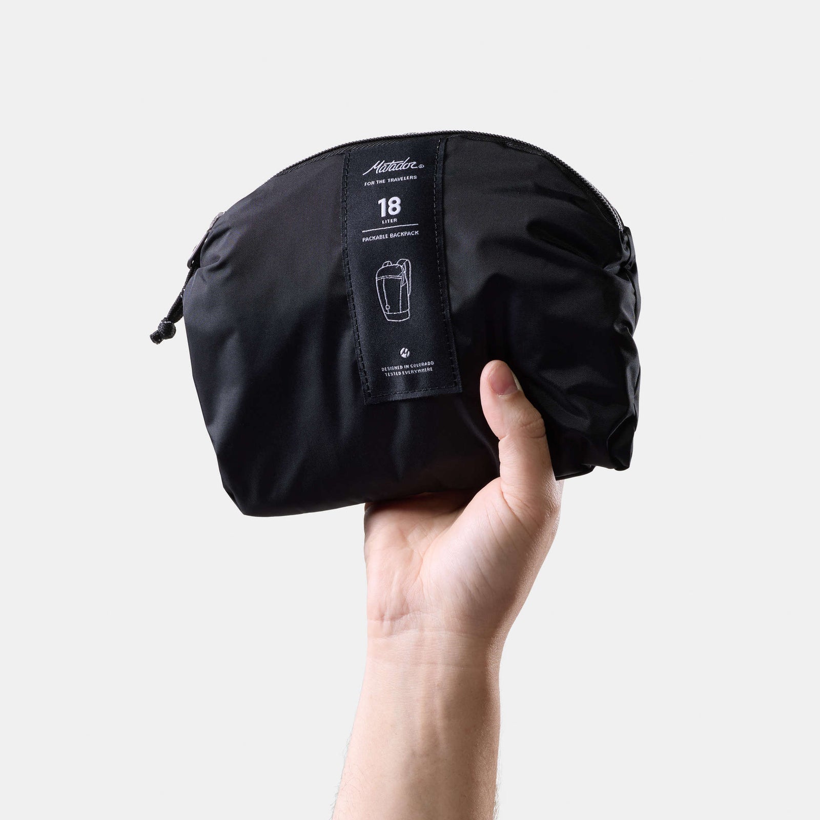 18L Packable Backpack Matador MATZPB18001BK Backpacks 18L / Black