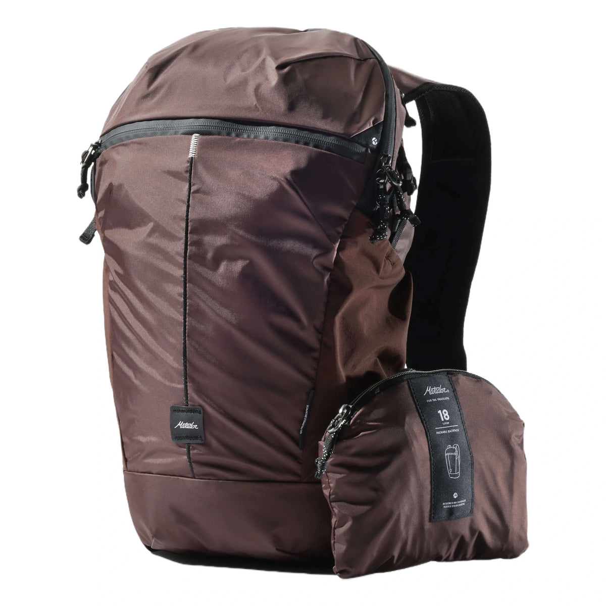 18L Packable Backpack Matador MATZPB18001R Backpacks 18L / Garnet