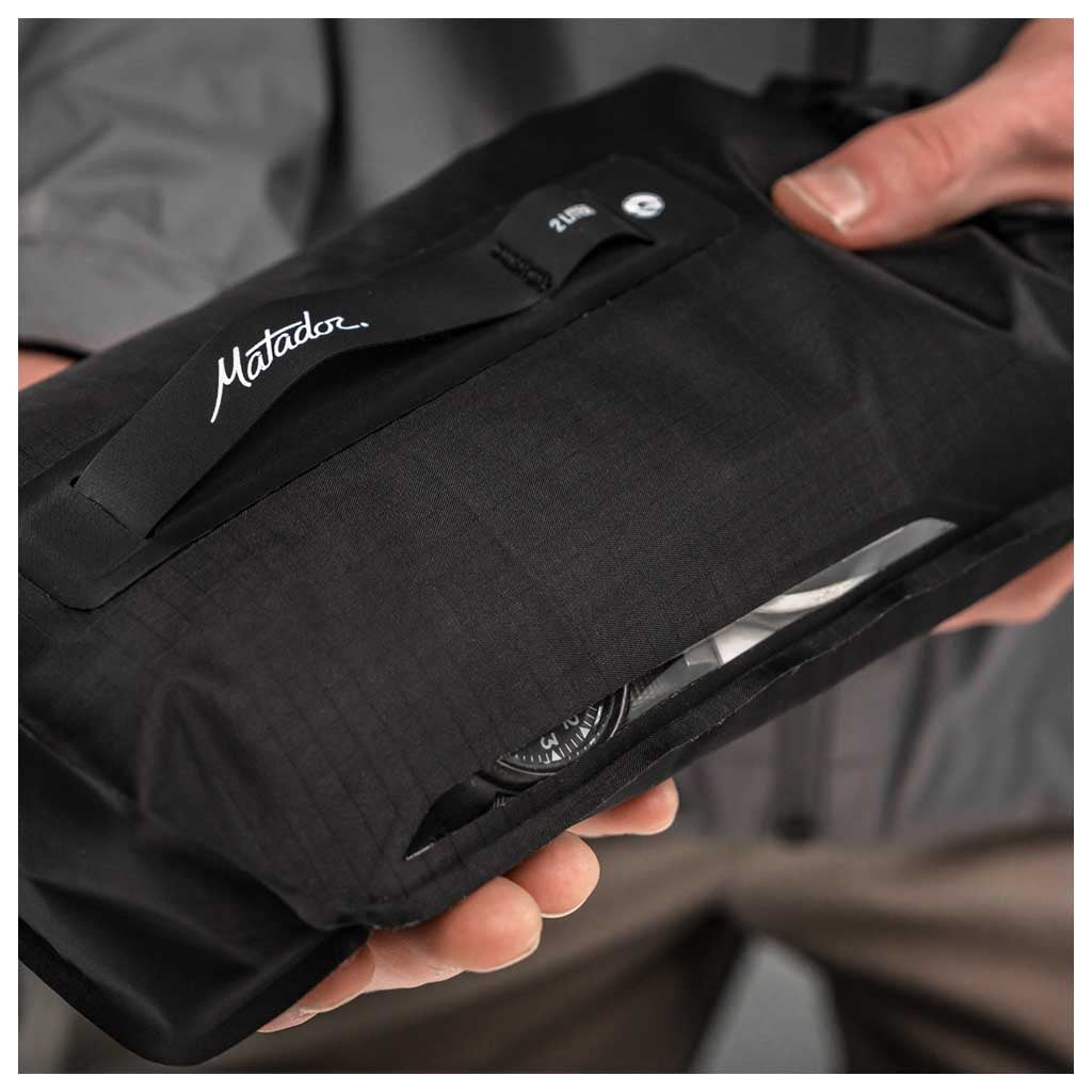 Flatpak Dry Bag | 2L Matador MATFPDB2001BK Dry Bags 2L / Black