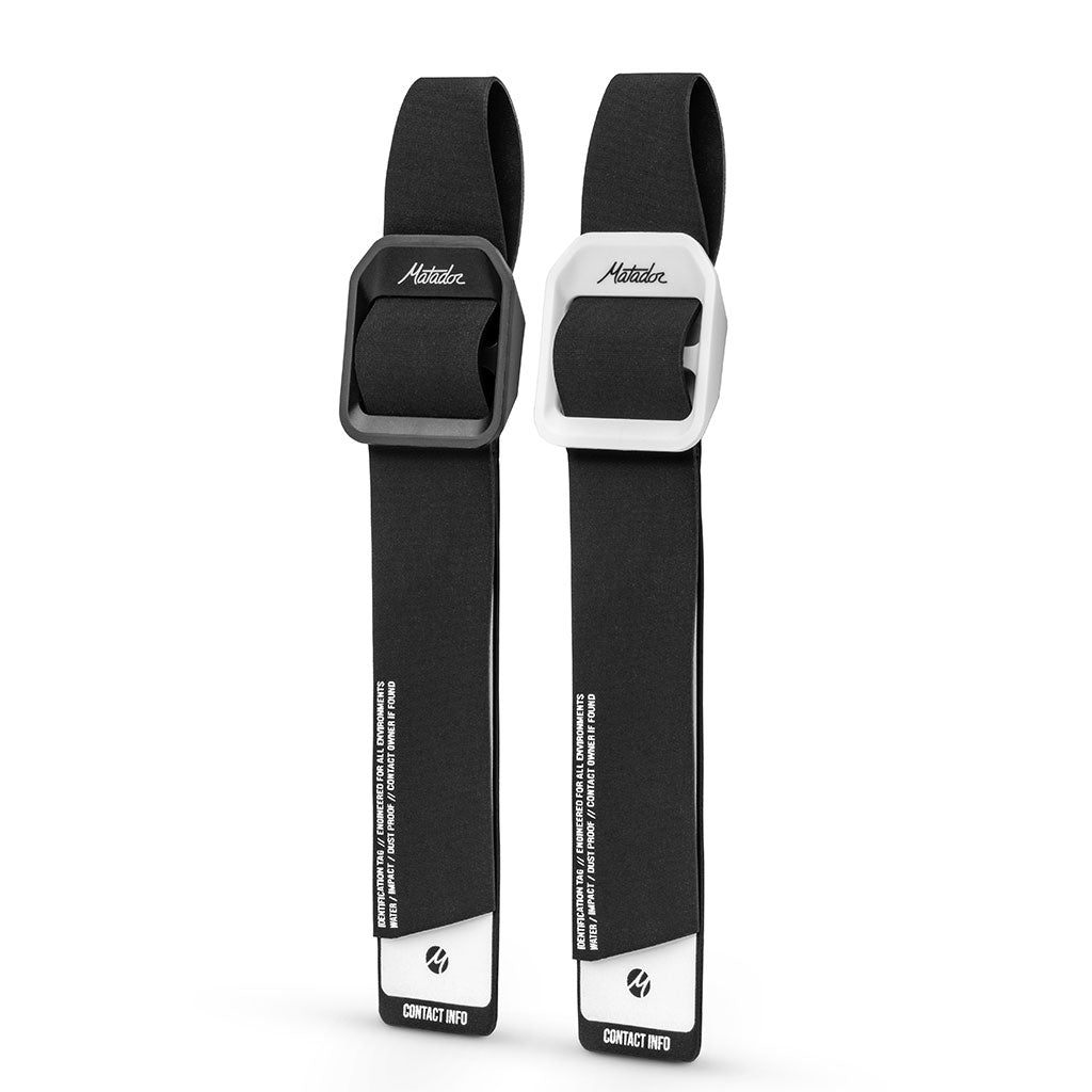 Gear Tags Matador MATGT1001BK Travel Accessories 2 Pack / Black/White