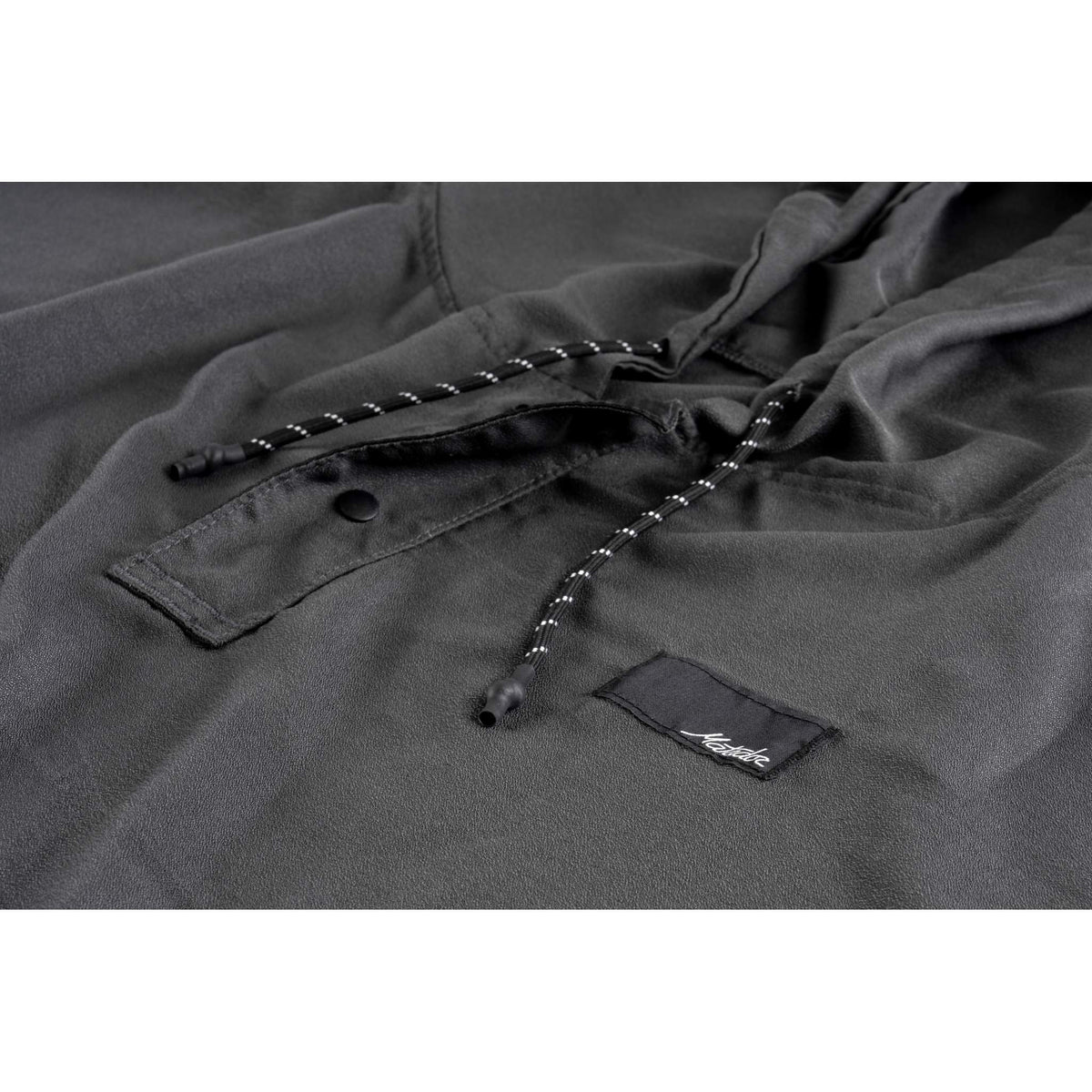 NanoDry Packable Towel Poncho Matador MATNDP001CH Unisex Changing Ponchos One Size / Charcoal
