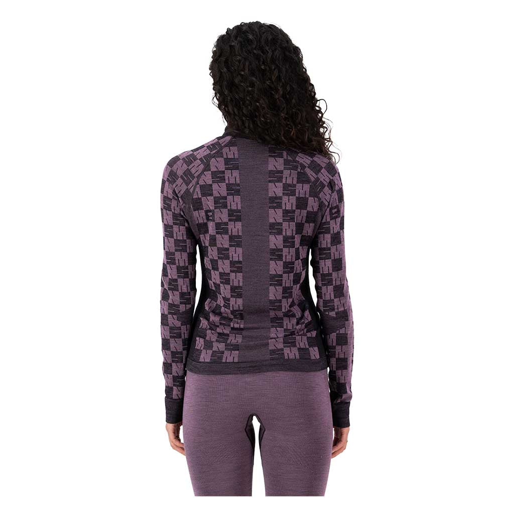 Ascender Merino Seamless Mock Neck LS | Women's Mons Royale Women's Baselayers