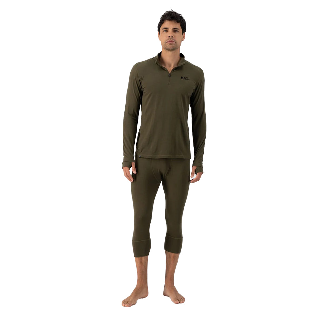Cascade Merino 1/4 Zip LS | Men's Mons Royale Men's Baselayers