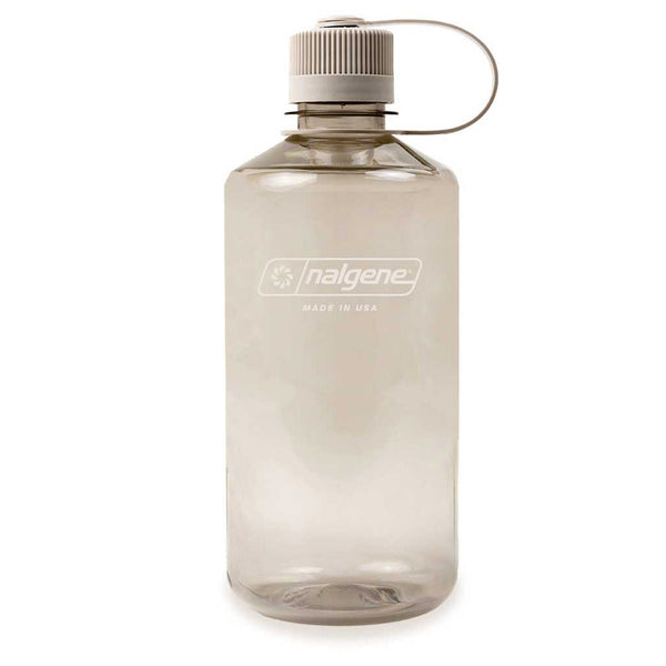 1L Narrow Mouth Tritan Sustain Nalgene N2021-2832 Water Bottles 1 Litre / Cotton Monochrome