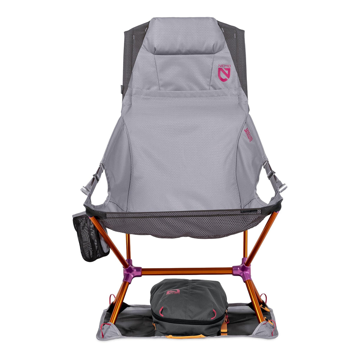 Satellite Reclining Camp Chair NEMO Equipment 811666038197 Chairs One Size / Quicksilver