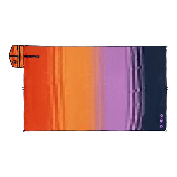 Victory Patio Blanket NEMO Equipment 811666038548 Blankets Medium / Sun Orange Stripe