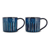Moda Mugs nkuku MM0601 Mugs Set of 2 / Deep Blue
