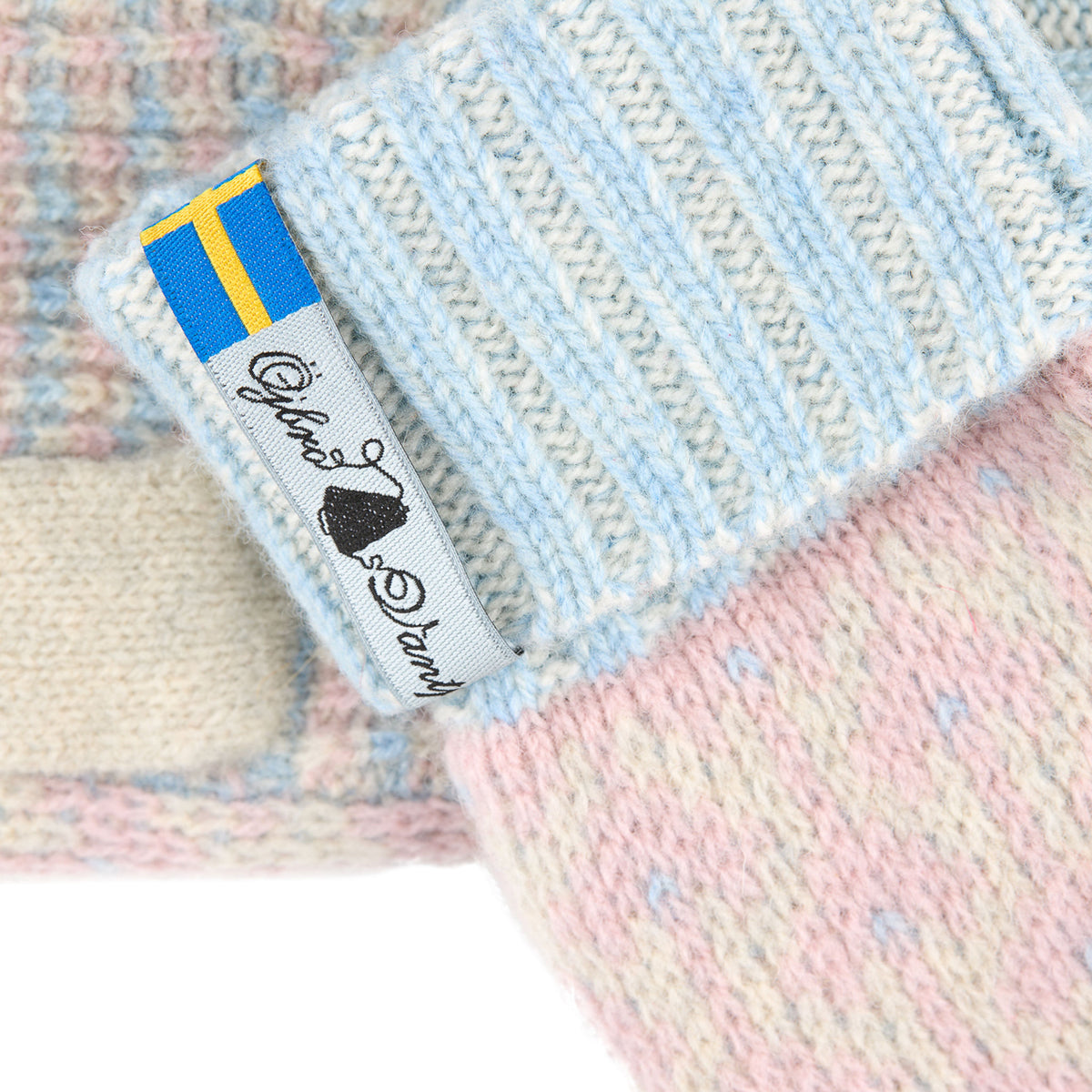 Fästfolk Elsie & E Wristwarmer Ojbro Vantfabrik OFAS11PVLA Wristwarmer One Size / Fästfolk Elsie & E