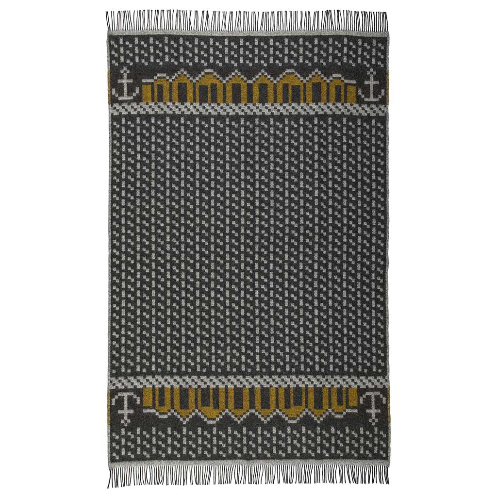 Skaftö Sot Wool Blanket Öjbro Vantfabrik OSKA02UP130220 Blankets 130 x 220 cm / Skaftö Sot