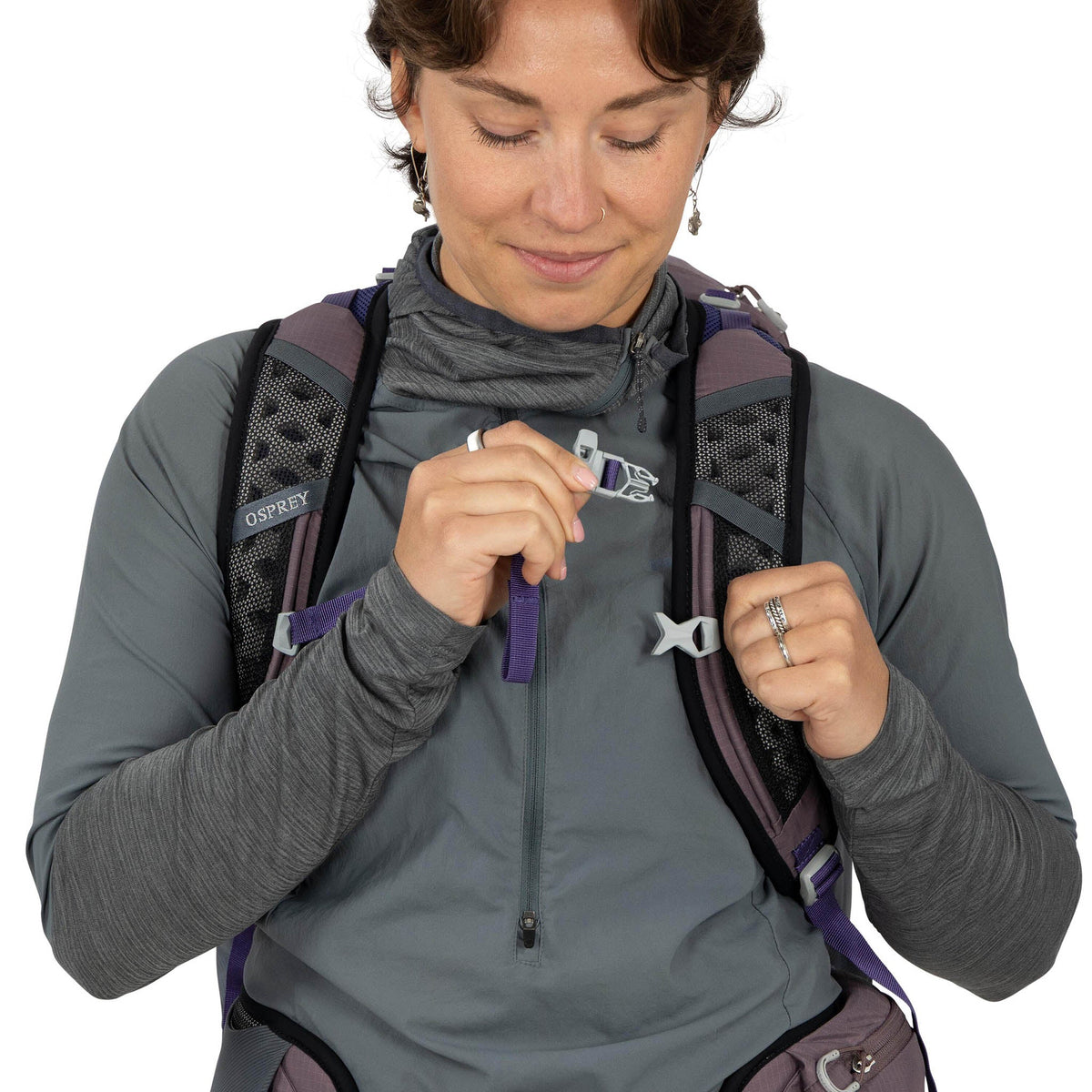Hikelite 28 Osprey 10007553 Backpacks One Size / Graphite Purple