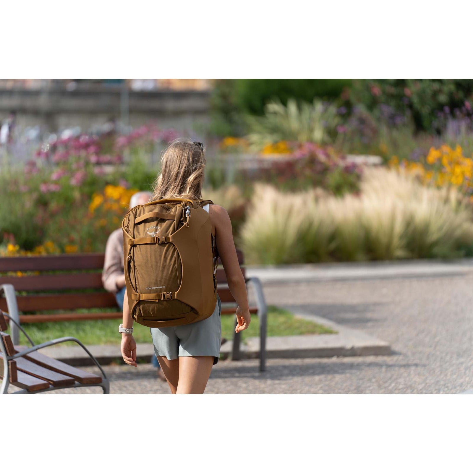 Sojourn Porter Travel Pack 46 Osprey 10005383 Backpacks 46L / Brindle Brown