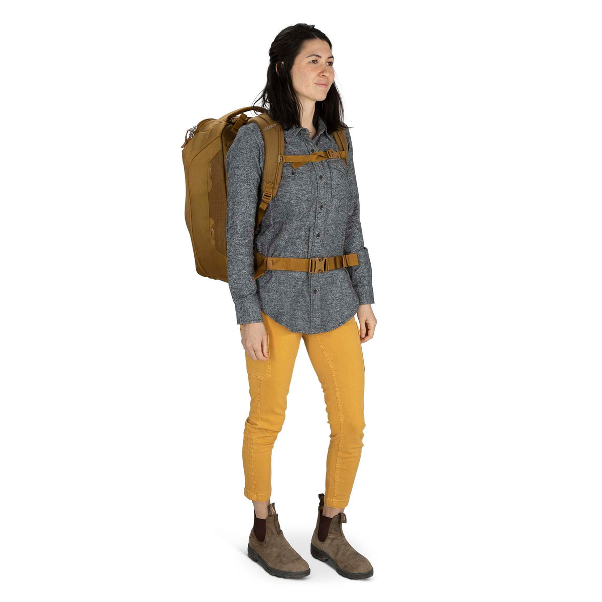 Sojourn Porter Travel Pack 46 Osprey 10005383 Backpacks 46L / Brindle Brown