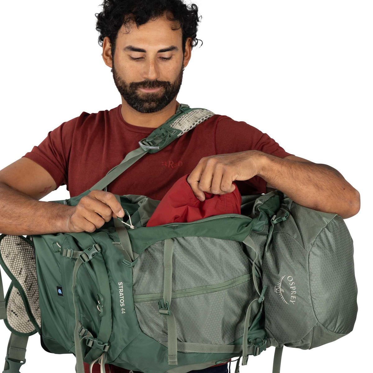 Stratos 44 | Men's Osprey 10007537 Backpacks 44L / Raven Black