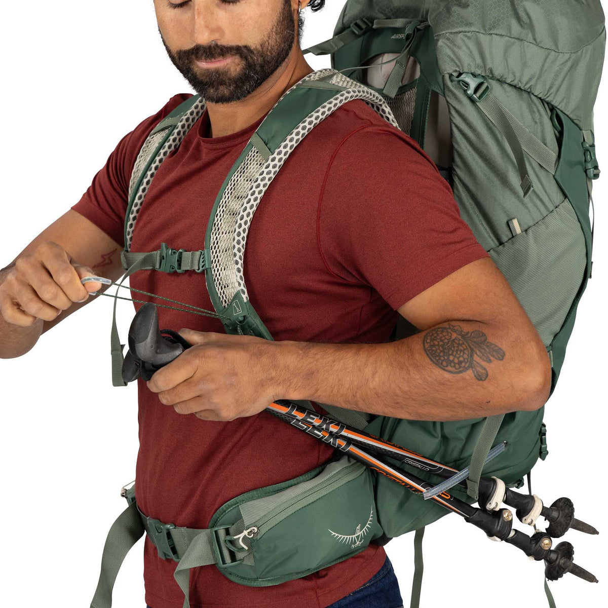 Stratos 44 | Men's Osprey 10007537 Backpacks 44L / Raven Black