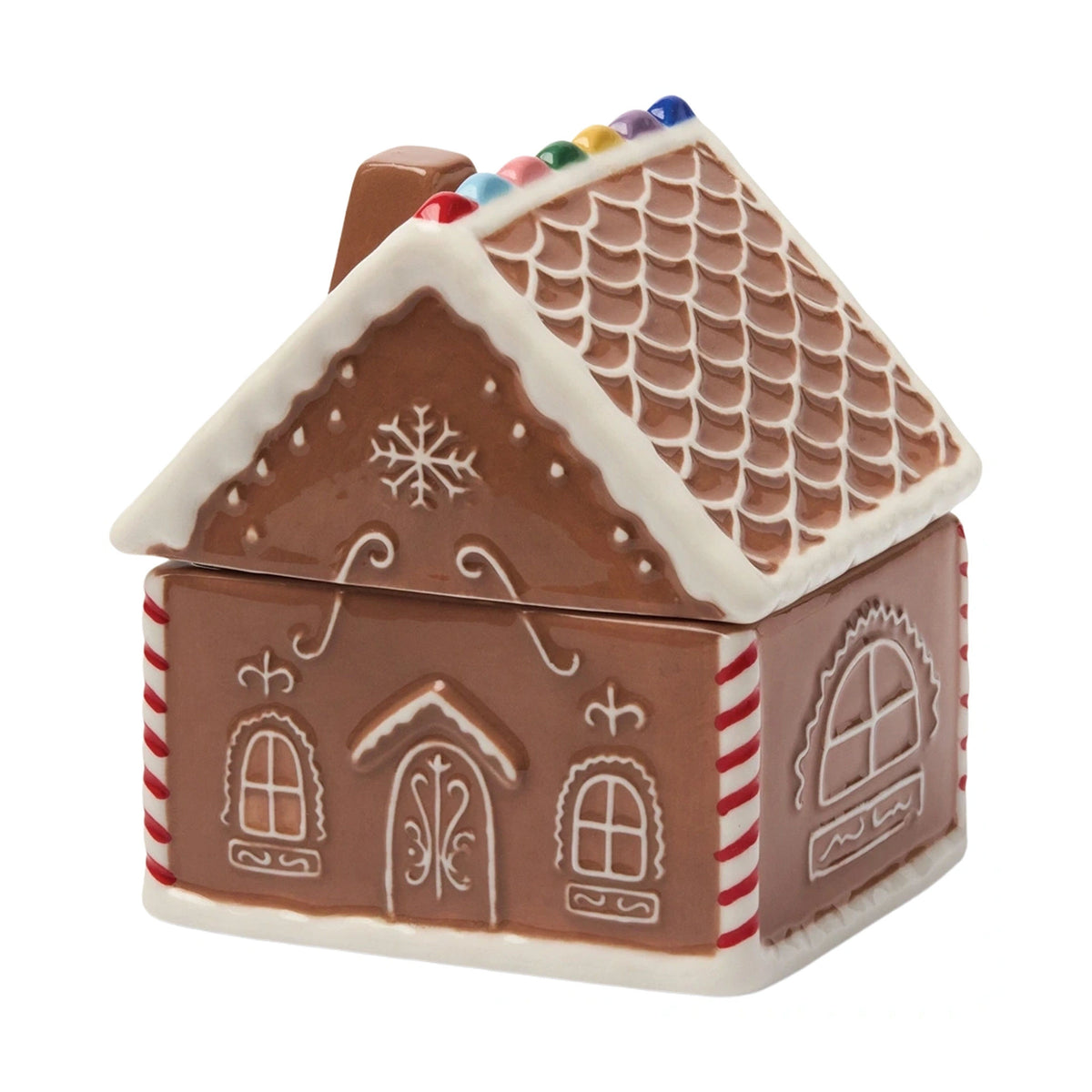 Gingerbread Ceramic House Candle Paddywax GIN0901EU Candles 9.5 oz / Gingerbread