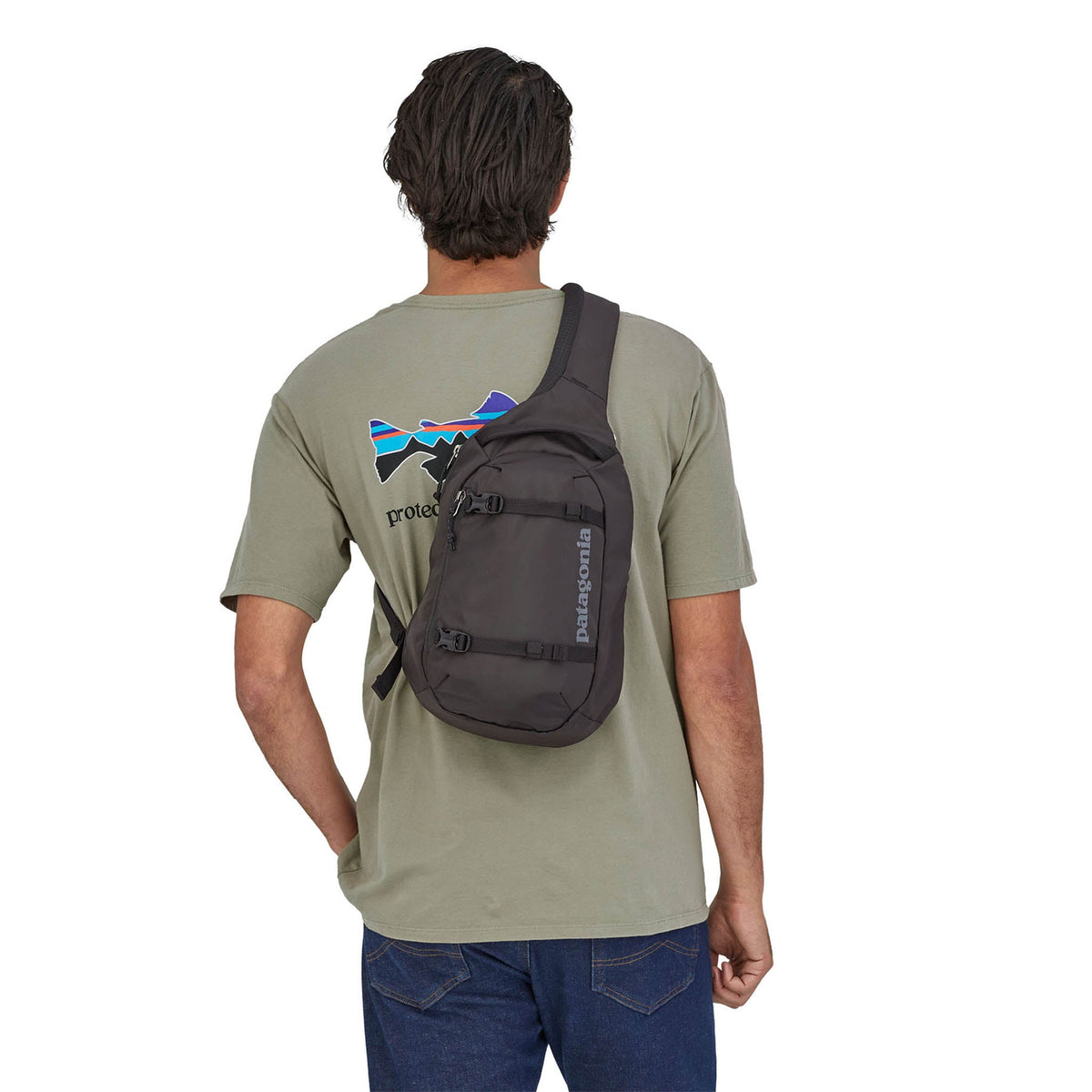 Atom Sling 8L Patagonia 48262-BLK-ALL Sling Bags 8L / Black