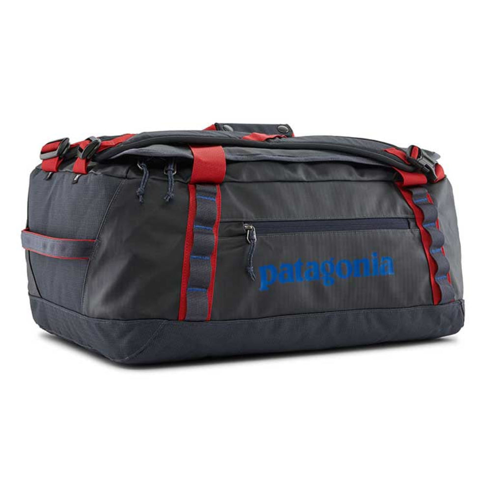 Black Hole Duffle 40L Patagonia 49339-SMRE-ALL Duffle Bags 40L / Smolder Blue/Amanita Red