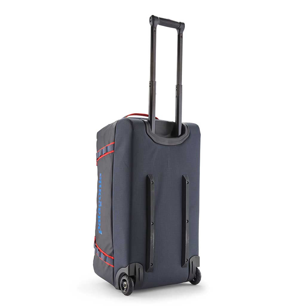 Black Hole Wheeled Duffle 70L Patagonia 49382-SMRE-ALL Wheeled Duffle Bags 70L / Smolder Blue/Amanita Red