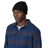 Fishermans Rolled Beanie Patagonia 29105-BLK-ALL Caps & Hats One Size / Black
