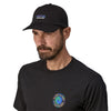 P-6 Label Trad Cap Patagonia 38296-BLK-ALL Caps & Hats One Size / Black