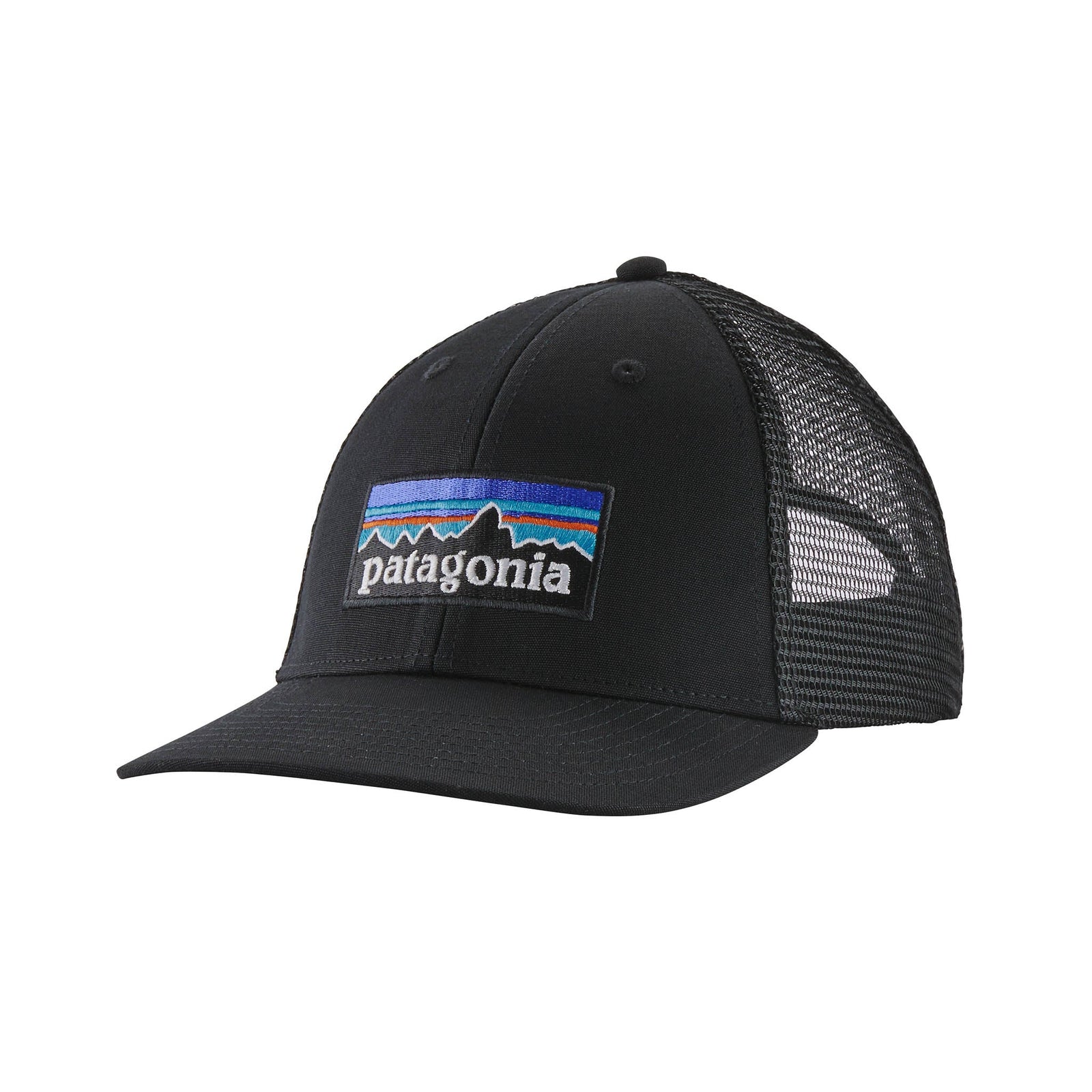 P-6 Logo LoPro Trucker Hat Patagonia 38283-BLK-ALL Caps & Hats One Size / Black