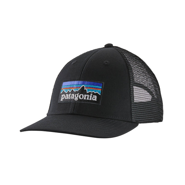 P-6 Logo LoPro Trucker Hat Patagonia 38283-BLK-ALL Caps & Hats One Size / Black