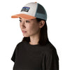 P-6 Logo LoPro Trucker Hat Patagonia 38283-WTPE-ALL Caps & Hats One Size / White/Peach Sherbet