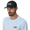P-6 Logo Trucker Hat Patagonia 38289-BLK-ALL Caps & Hats One Size / Black