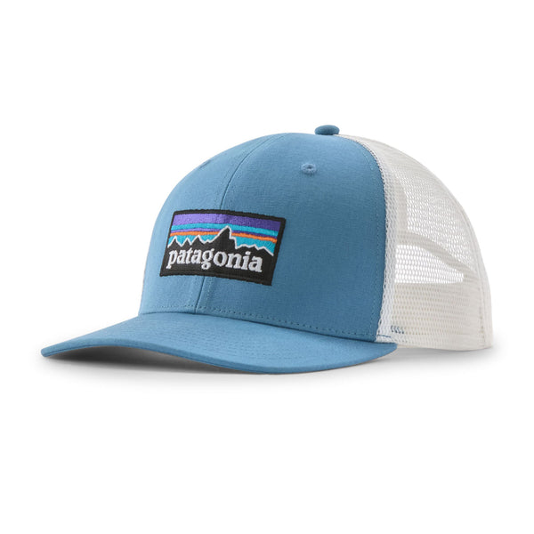 P-6 Logo Trucker Hat Patagonia 38289-SHRB-ALL Caps & Hats One Size / Shore Blue