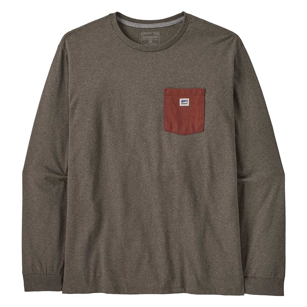 Shop Sticker Pocket Longsleeve Responsibili-Tee | Hommes