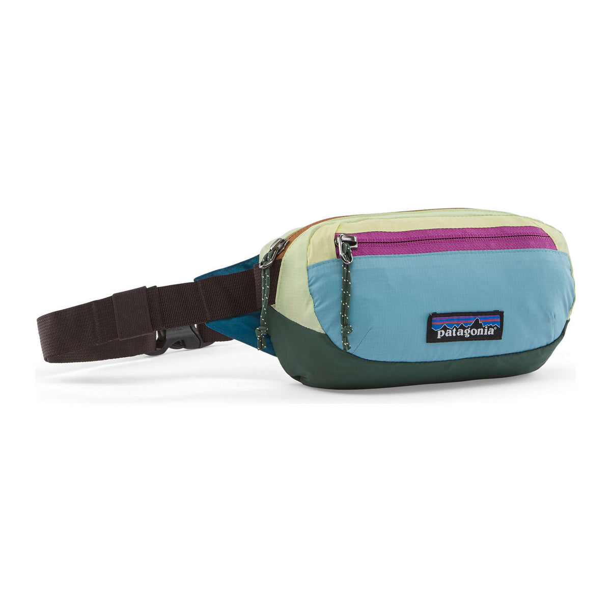 Terravia Mini Hip Pack Patagonia 49448-PWSN-ALL Crossbody Bags One Size / Patchwork: Snowmelt Blue