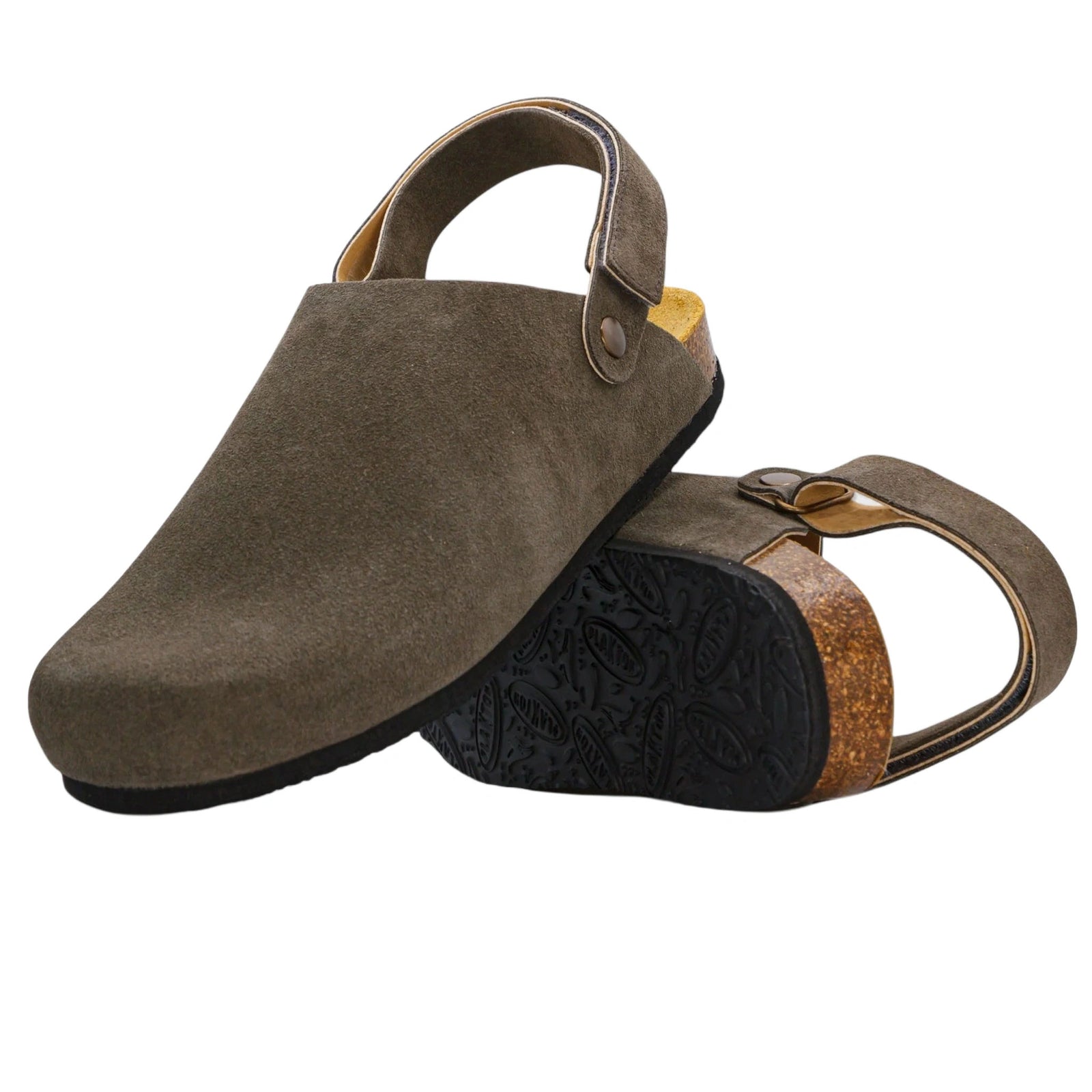 Oslo | Afelpado Suede | Men's Plakton Men's Clogs