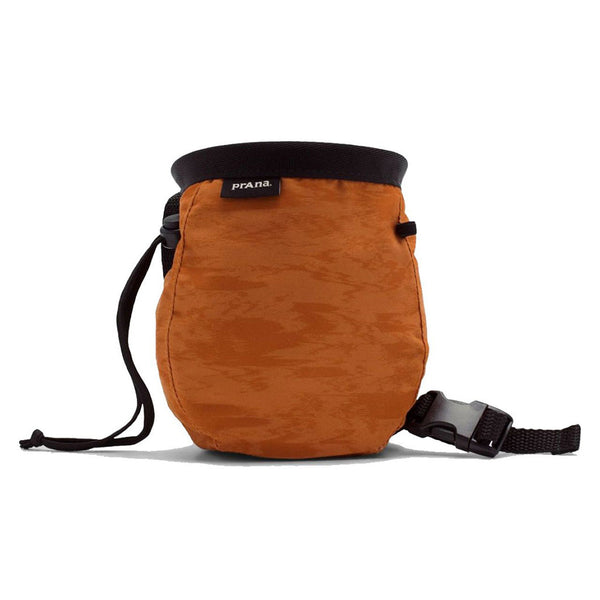 Chalk Bag With Belt prAna 1973131-801-O/S Chalk Bags One Size / Dried Orange Blur Camo