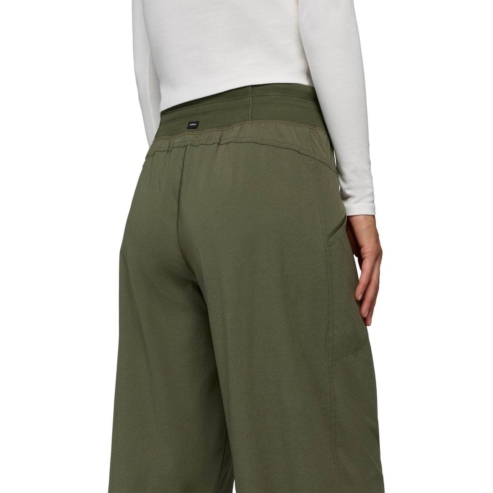 Koen Mid Rise Wide Leg Pant prAna Women's Trousers
