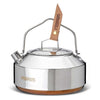 Campfire Kettle | Stainless Steel Primus P743680 Kettles 0.9L / Silver