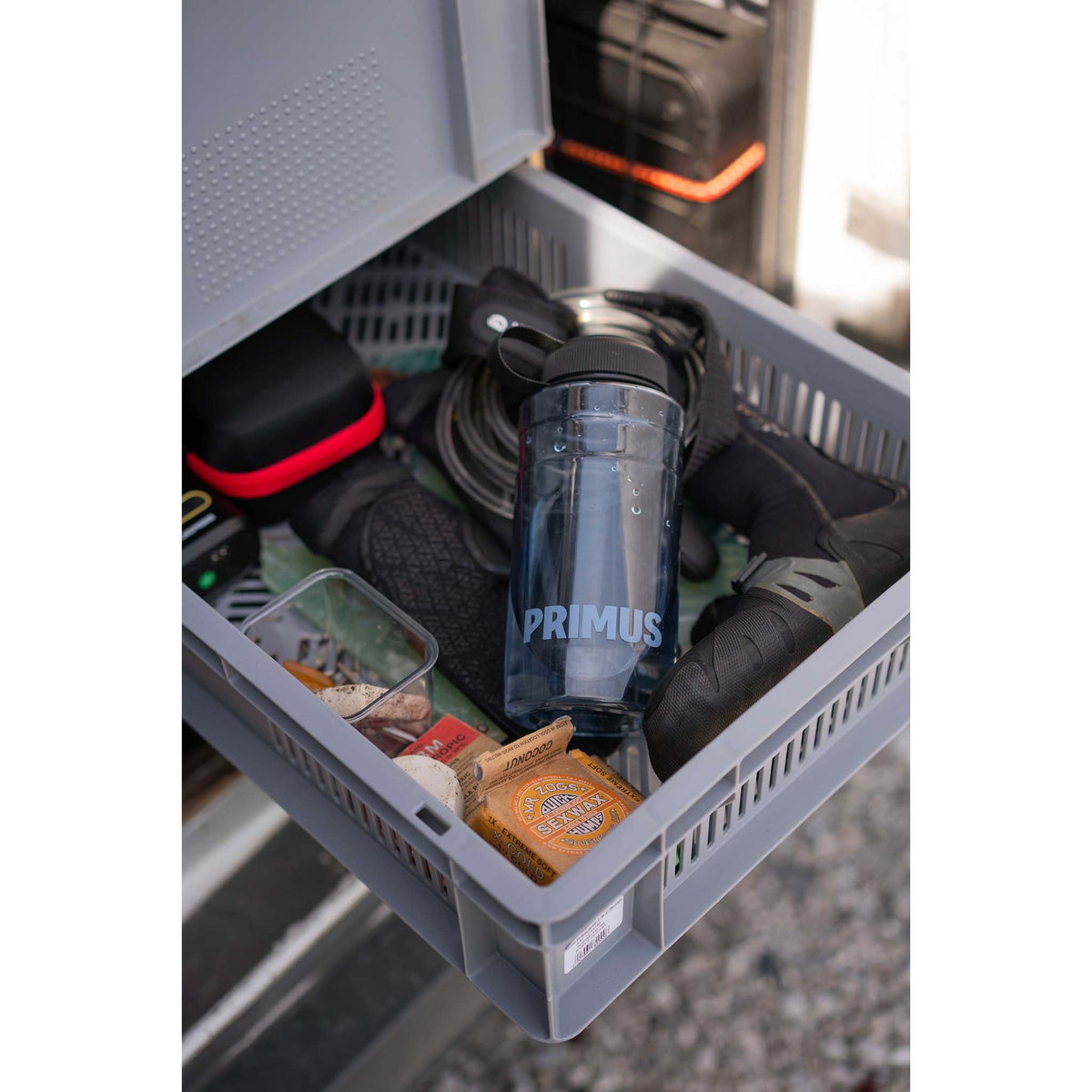 Kvarts Tritan Bottle 1L Primus P744340 Water Bottles 1L / Cliffside Ash