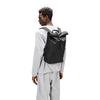 Rolltop Rucksack Rains 13320-01 Backpacks One Size / Black