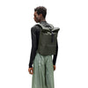 Rolltop Rucksack Rains 13320-03 Backpacks One Size / Green