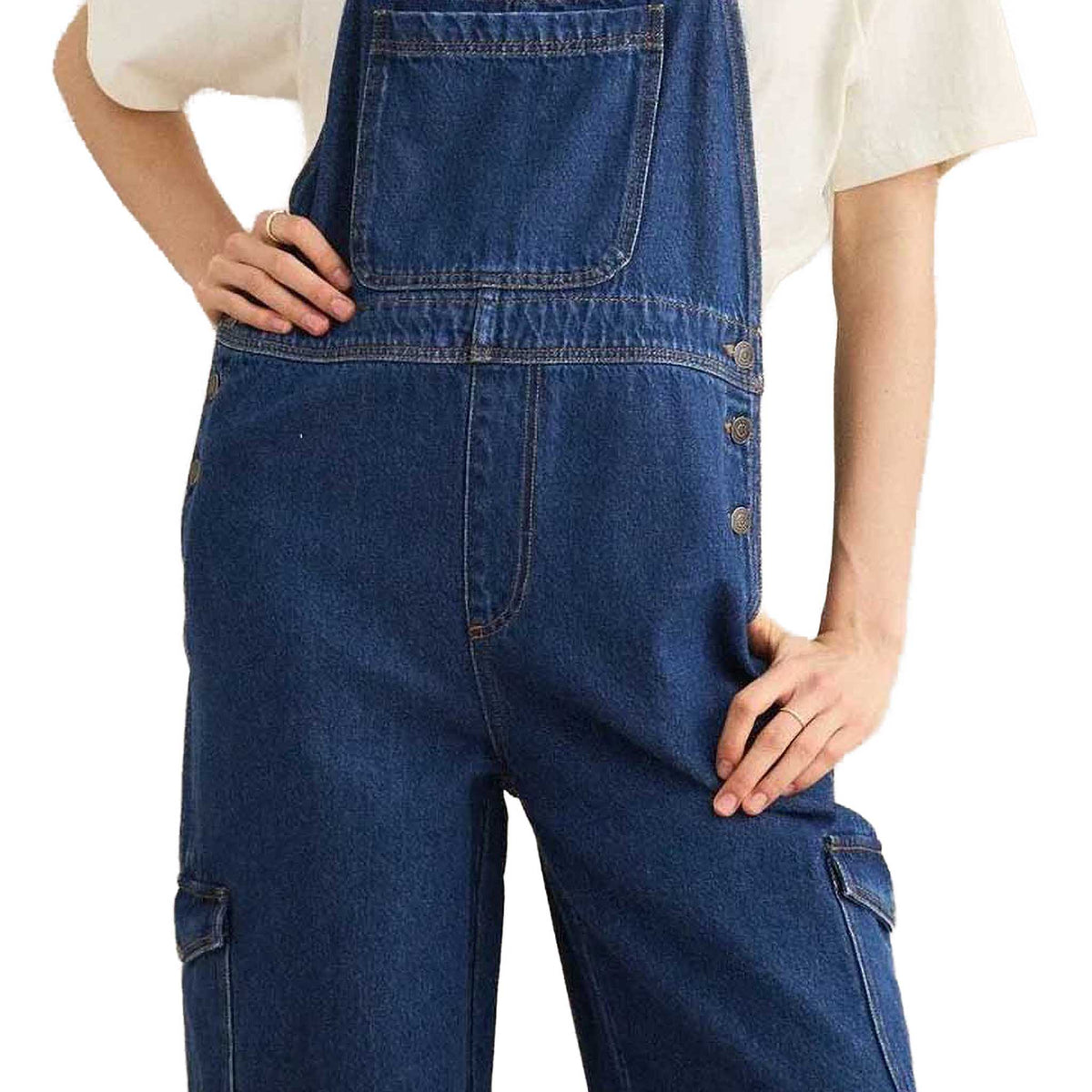 Charlie Wide Leg Cargo Overall | Women's Rhythm Women's Trousers